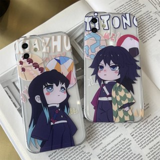 เคสโทรศัพท์มือถือ แบบนิ่ม ลายการ์ตูนอนิเมะ Demon Slayer Tokitou Muichirou Tomioka Giyuu สําหรับ VIVO Y22S Y76 5G V20 SE V21 V21E 4G V23 V23E V25 Pro V27 V27E 5G S16 S16E