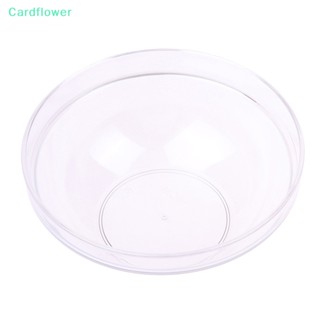 &lt;Cardflower&gt; ชามพลาสติกใส ขนาดเล็ก วางซ้อนกันได้ สําหรับใส่อาหาร สลัด ขนมหวาน ถั่ว ลูกอม 1 ชิ้น