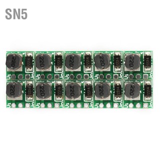 SN5 10 ชิ้น 1.5V 1.8V 2.8V 3V 3.3V 3.7V 4.2V ถึง 5V DC-DC Boost Converter โมดูล T64