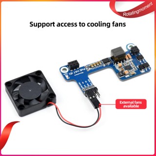 ❤ Rotatingmoment หมวกอีเธอร์เน็ต 3B+/4B 802.3af 5V2.5A สําหรับ Raspberry Pi ☘️