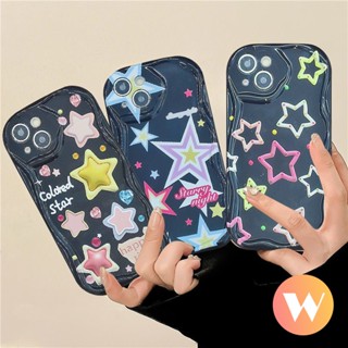 เคสโทรศัพท์มือถือ ขอบโค้ง ลายดาวห้าแฉก 3D แฟชั่น สําหรับ Infinix Hot 12 11 10 20 30 9 8 Play Smart 7 5 6 6Plus Hot 8 9 30i 10Lite Note 12 G96