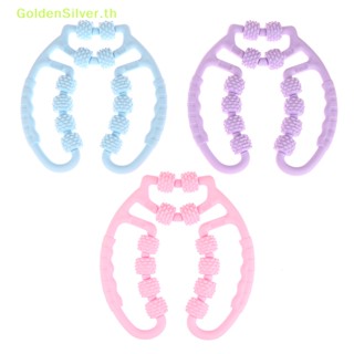 Goldensilver ลูกกลิ้งนวดขา ผ่อนคลาย สีเงิน สําหรับเล่นโยคะ