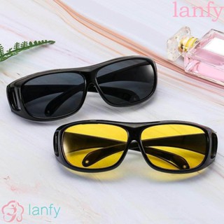 Lanfy แว่นตากันแดด ป้องกันรังสียูวี ป้องกันแสงสะท้อน กันฝุ่น สําหรับตกปลา เล่นกีฬากลางแจ้ง