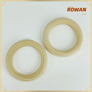 Rowans ด้ามจับไม้ อุปกรณ์เสริม สําหรับกระเป๋าถือ กระเป๋าเดินทาง DIY