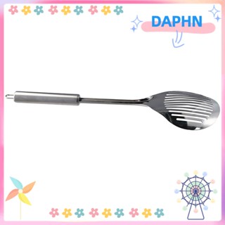 Daphs พลั่วสเตนเลส ตักปลา สีเงิน ช้อนพาย ไม้พายสเตนเลส สําหรับห้องครัว