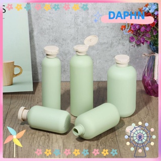 DAPHS ขวดจ่ายสบู่เหลว โลชั่น ทรงกลม ขนาด 200 มล. ~ 500 มล. แบบพกพา เติมได้ สําหรับห้องครัว ห้องน้ํา