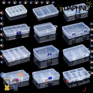 DAPHNE กล่องพลาสติกใส ทรงสี่เหลี่ยม ใส่จัดเก็บอุปกรณ์ 12 แบบ