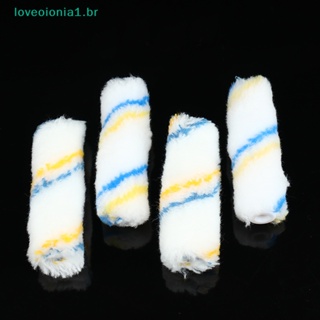 Loveoionia1 ลูกกลิ้งโฟม 4 นิ้ว สําหรับตกแต่งมุม 10 ชิ้น