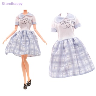 Standhappy ชุดมินิเดรสกระโปรงสั้น แฟชั่นฤดูร้อน สําหรับตกแต่งบ้านตุ๊กตา 30 ซม. 1 ชิ้น