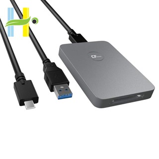 Cfexpress อะแดปเตอร์การ์ดรีดเดอร์ USB 3.1 Gen 2 10Gbps CFexpress Type B อลูมิเนียม แบบพกพา