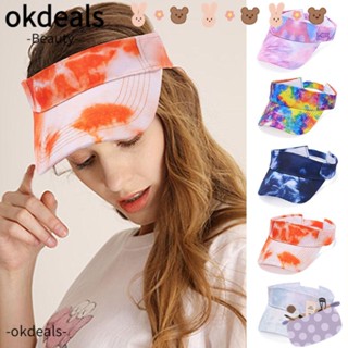 OKDEALS หมวกแก็ปเปล่า ป้องกันแดด สําหรับใส่เล่นกีฬากอล์ฟ เทนนิส