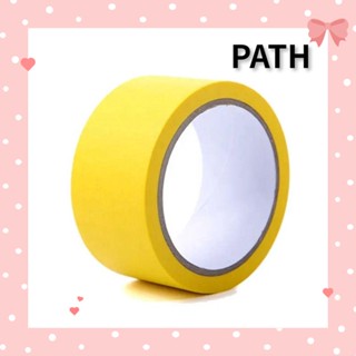 Path เทปกาวสี 2 นิ้ว x 55 หลา สีเหลือง ลอกออกได้ สําหรับงานหัตถกรรม DIY