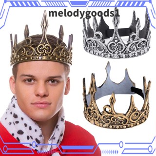Melodygoods1 มงกุฎราชา เครื่องประดับแฟชั่น ที่คาดผม ที่คาดผม Charles Coronation Ceremony KingS เครื่องประดับผมมงกุฎ หมวกกันน็อก