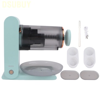Dsubuy Electric Shaved Ice Machine Quiet Mini Maker USB Rechargeable Snow Cone 2000mAh Battery