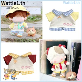 WTTLE เสื้อผ้าตุ๊กตาน่ารัก ไม่มีตุ๊กตาไอดอล สําหรับตุ๊กตา 10 20 ซม.