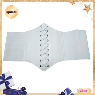 Giaurz Comfy Girdle Belt for Travel Wide เข็มขัดหนังเทียมรัดตัวกว้าง