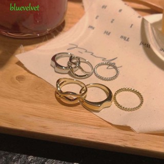 Bluevelvet แหวนนิ้วชี้ เครื่องประดับแฟชั่น หรูหรา สําหรับผู้หญิง