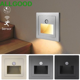 Allgoods โคมไฟ Led ฝังบันได สําหรับตกแต่งบ้าน