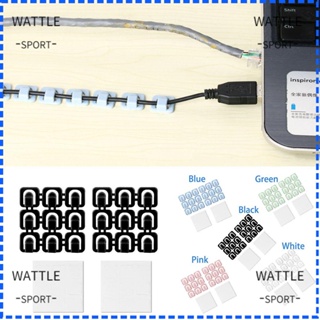 wattle คลิปหนีบสายเคเบิ้ล abs 18 ชิ้น