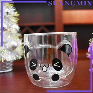 [Sunnimix] แก้วมักมีฉนวนกันความร้อน ขนาดใหญ่ สําหรับใส่เครื่องดื่ม ชา คาปูชิโน่ ลาเต้ น้ําผลไม้