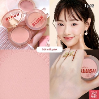 แป้งกันน้ำ Naturally Pigmented Matte Blusher Highlight Contour Face Blush Makeup Beauty [hotmax]