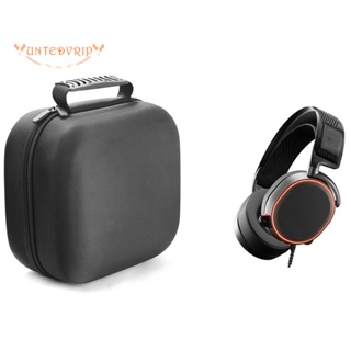 กระเป๋าเคส EVA แบบแข็ง พกพาง่าย สําหรับหูฟังเกมมิ่ง SteelSeries Arctis Pro