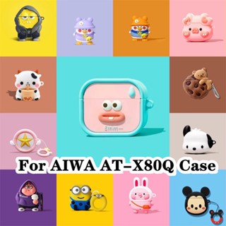 พร้อมส่ง! เคสหูฟัง แบบนิ่ม ลายการ์ตูน สําหรับ AIWA AT-X80Q AIWA AT-X80Q