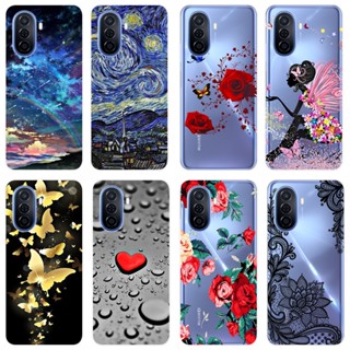 เคสโทรศัพท์ซิลิโคน TPU แบบนิ่ม ลายเพ้นท์ สําหรับ Huawei Nova Y71 Huawei NovaY71