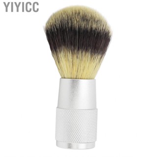 Yiyicc Shave Brush Hair Professional Aluminum Alloy Handle for Travel