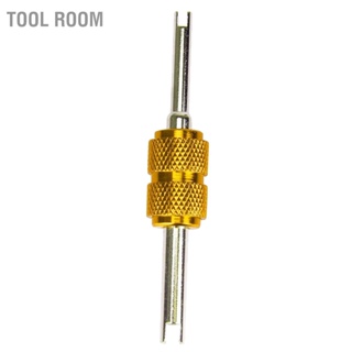 Tool Room 1PCS Double Head Valve Core ไขควง Air Conditioner อลูมิเนียมอัลลอยด์ Remover เครื่องมือติดตั้ง