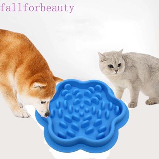 Fallforbeauty ชามใส่อาหาร แบบพกพา ขนาดเล็ก สําหรับสัตว์เลี้ยง สุนัข แมว