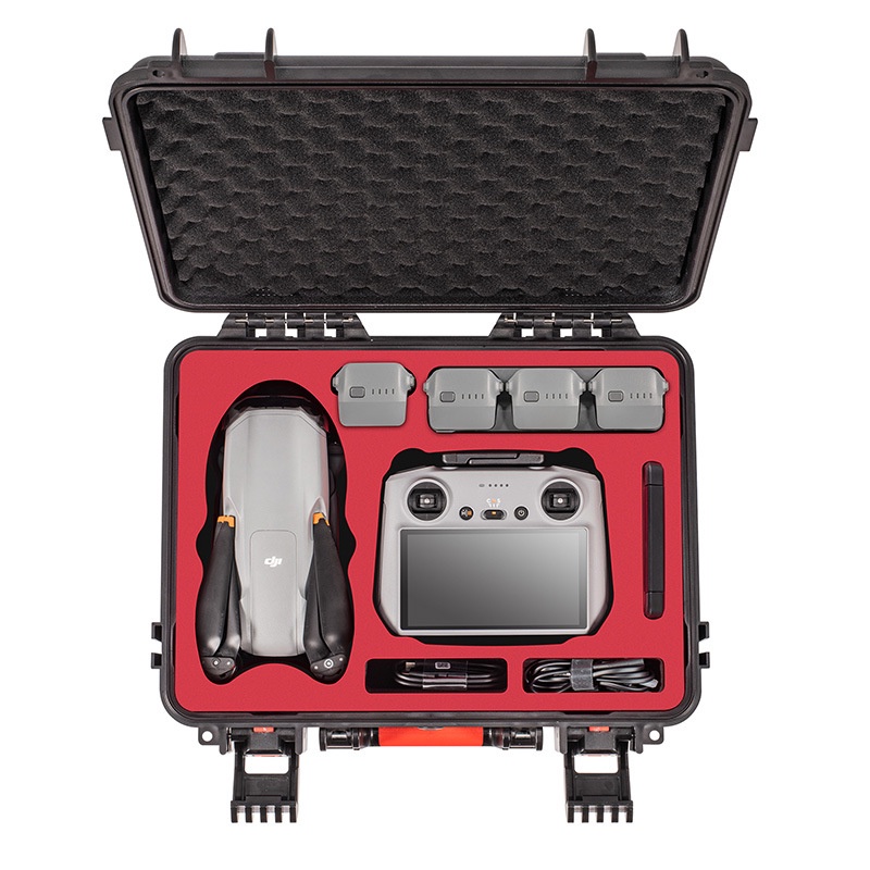 เหมาะสําหรับ DJI AIR3S/Air3 เคสกันน้ําชุดโดรนการจัดเก็บความแข็งสูงกล่องป้องกันการระเบิดเข้ากันได้กับรีโมทคอนโทรล RC2/N2
