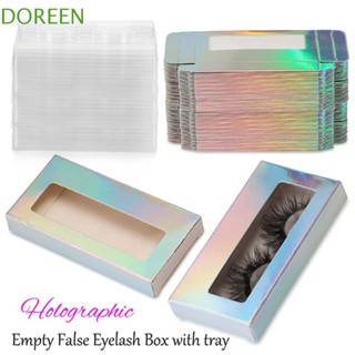 Doreen กล่องเลเซอร์ขนตาปลอม พร้อมถาดขนตา