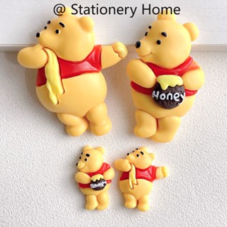 ขนาดการ์ตูนน้ําผึ้งหมีน้อยน่ารักหมีพูห์ตู้เย็นสติ๊กเกอร์แม่เ…