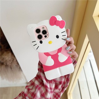 Sanrio เคสโทรศัพท์มือถือแบบนิ่ม กันกระแทก ลายเฮลโลคิตตี้ 3D สําหรับ Xiaomi Redmi Note 12s 11s 11 Pro Note 10 9s