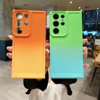 สําหรับ Samsung Galaxy S20FE S21FE Note20 Ultra Note10+ Note10 plus Note9 Note8 เคสมือถือ Soft TPU Case เคสป้องกัน Luxury Space Gradual Colorful กันกระแทก เปลือกไฟฟ้า