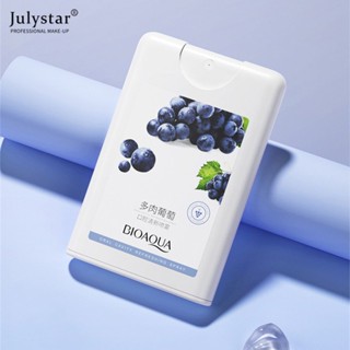 JULYSTAR Bioaqua Vitality White Peach Oral Fresh Spray Sweet Fresh Breath Care ผู้ผลิตสารเพิ่มความสดชื่นในช่องปากแบบพกพา