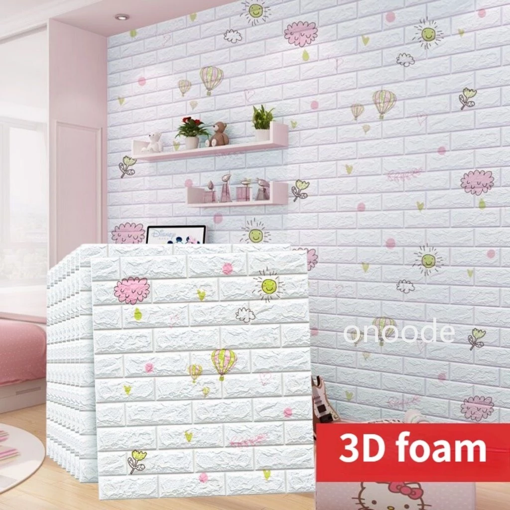 วอลเปเปอร์ติดผนัง 3D ติดฝ้าเพดาน ตกแต่งห้องนอน หัวเตียง ของแต่งบ้าน thumbnail 10