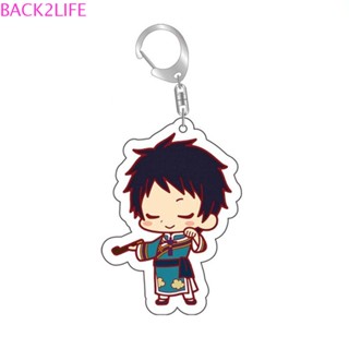 Back2life พวงกุญแจอะคริลิค จี้การ์ตูนอนิเมะ Q Version สองด้าน สําหรับห้อยกระเป๋า