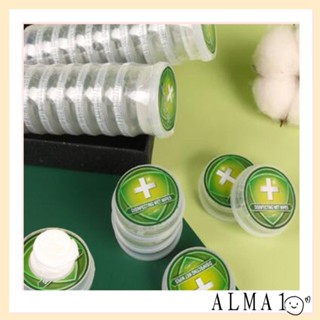 Alma ผ้าเช็ดทําความสะอาดเปียก และแห้ง แบบพกพา ใช้ง่าย ทรงกลม ไม่ทอ ใช้แล้วทิ้ง สําหรับบ้าน และสํานักงาน