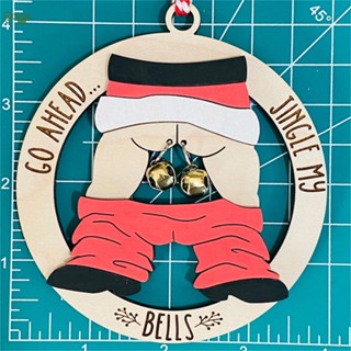 กระดิ่งโลหะ รูปประตูคริสต์มาส Jingle My Bells ของขวัญ สําหรับตกแต่งบ้าน