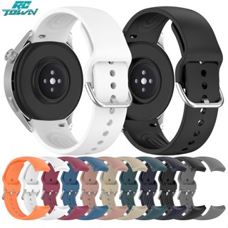 Rctown สายนาฬิกาข้อมือซิลิโคน แบบเปลี่ยน สําหรับ Mi Watch S2 Xiaomi S1 Pro Huawei Watch Buds
