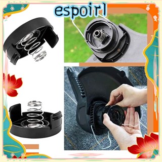 Espo ฝาครอบม้วนสายเอ็นเครื่องตัดหญ้า RS-136 ทนทาน 4 ชิ้น 682378-02 อะไหล่เครื่องกําจัดวัชพืช สําหรับสวน สีดํา