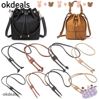 Okdeals กระเป๋าเป้สะพายหลัง ทรงบักเก็ต เชือกหูรูด แฮนด์เมด สําหรับผู้หญิง