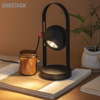 DAKOTASK Candle Warmer Lamp Metal Vintage โคมไฟตั้งโต๊ะอโรมา 110‑220V