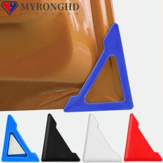 Myronghd สติกเกอร์ติดมุมประตูรถยนต์ ป้องกันรอยขีดข่วน มีกาวในตัว