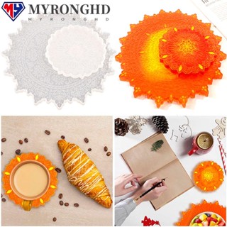 Myronghd Mandala แม่พิมพ์ที่รองแก้ว สําหรับตกแต่งบ้าน