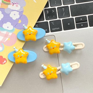 Cheesenm กิ๊บติดผม รูปดาวน่ารัก เครื่องประดับ สําหรับผู้หญิง 1 ชิ้น