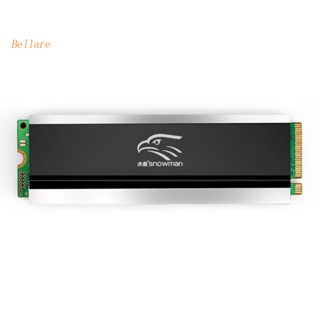 Ssd NVMe ฮีทซิงค์ระบายความร้อนฮาร์ดดิสก์ M.2 2280 M2 SSD พร้อมฮีตซิงก์ อลูมิเนียม สําหรับคอมพิวเตอร์ [Bellare.th]