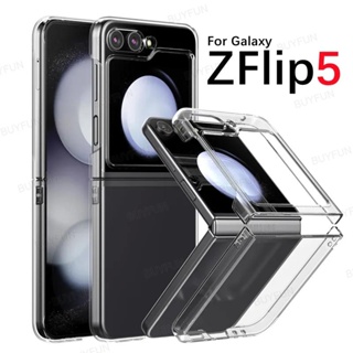 Shock Proof Clear Ultra Thin Case for Samsung Galaxy Z Flip 5 flip5 5G Anti-Knock Phone Cover